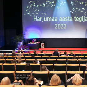 23. novembril toimus Eesti Filmimuuseumis Harjumaa Aasta tegija 2023 tänuüritus