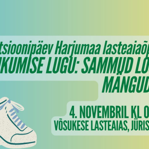 🌿 Liikumise lugu: Sammud looduses, mängud õues

Sügisene õuesõppenädal (3.–7. november) on peagi käes – ja Harjumaa Omavalitsuste Liidul koos Spordiliiduga on rõõm kutsuda Harjumaa lasteaedade õpetajaid osa saama tasuta koolituspäevast, mis toimub 4. novembril Võsukese Lasteaias, Rae vallas.

Inspiratsioonipäev keskendub sellele, kuidas liikumine õues saab olla lihtne, lõbus ja loomulik osa igapäevasest õppetööst. Koolitus on eelkõige suunatud rühmaõpetajatele, kuid oodatud on ka teised huvilised Harjumaa lasteaedadest!

💡 Päev sisaldab:

➡️ Praktilisi töötubasid õues, kus liikumist lõimitakse erinevate õppetegevustega – näiteks õuemängud, orienteerumine, tantsuline liikumine ja tegevused sõimerühmadele. Töötubasid juhendavad Siim Tõnisson, Siiri Poopuu, Võsukese lasteaia ja Keila Rukkilille õpetajad
➡️ Teoreetilist osa toas, kus käsitletakse laste liikumisaktiivsust, tervisedendust lasteaias ning liikumise ja õuesõppe lõimimist igapäevasesse õppetöösse. Esinevad TÜ Liikumislabor (Reelika Kiivit), Marie Sarik, Kairi Loik ja teised
➡️ Kogemuslugusid ja häid praktikaid koostööst rühmaõpetajate ja liikumisõpetajate vahel – otse Harjumaa lasteaedadest

📍 Toimumiskoht: Võsukese Lasteaed, Rae vald
🗓 Kuupäev: 4. november 2025
🕘 Kellaaeg: 9.00–15.30
💚 Osalemine on tasuta!

🔜 Täpne ajakava ja töötubadesse registreerimise info saadetakse registreerunutele oktoobri lõpus. 
📩 Registreeri kohe (kuni 17.10), et kindlustada koht!👉 https://www.hol.ee/et/sundmustekalender/liikumise-lugu-sammud-looduses-mangud-oues-inspiratsioonipaev-harjumaa-lasteaedade-opetajatele/7450

Tule ja saa osa päevast, mis liigutab – nii keha kui meelt!
Liikumine õues ei ole ainult sport – see on mäng, avastus, õppimine ja rõõm! 😊

