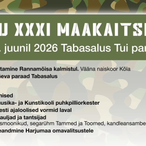 Harju XXXI Maakaitsepäev toimub 23.juunil Harku vallas.

Uudistada saab militaartehnikat ja -varustust. FrontLine Eesti poolt Vabadussõja näidislahingut, Kaitseliidu võitlejate näidisesinemist ja politseikoerte oskusi. Vanade jalgrataste näitust, valla turvalisuse tegijaid ja palju muud!

Olete oodatud osa saama!



