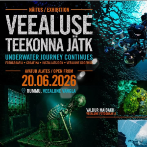 Rummu veealune maailm muutub sel suvel ainulaadseks galeriiks 🌊

Alates 20. juunist on #rummukarjäär avatud veealune kunstinäitus „Veealuse teekonna jätk” / “Underwater Journey Continues”, mis viib külastajad rännakule nähtava ja nähtamatu maailma vahel.

Näitusel kohtuvad Lauri Haaveli graafika ning Ants Sterni ja Valdur Maibachi veealused fotod – kunst, ajalugu, loodus ja kujutlusvõime saavad kokku just seal, kus tavapärane galerii lõpeb ja algab veealune elamus.

Osa näitusest on nähtav veepinnalt ning seda saab kogeda snorgeldades, SUP-laualt või veesõidukiga liikudes. Tervikuna avaneb näitus aga vee all ja on kõige paremini kogetav sukeldudes. Veealust maailma saavad avastada nii kogenud sukeldujad kui ka need, kes soovivad seda esimest korda proovida.

📍 Rummu Diving sukeldumiskeskus, Rummu karjäär
📅 Avatud kõigile: 20. juuni – 11. oktoober 2026
🤿 Ligipääs: sukeldudes, snorgeldades ja veesõidukitega

Tule avasta kunsti seal, kus vaataja ise muutub osaks näitusest.

Lisainfo ➡ www.rummudiving.ee


