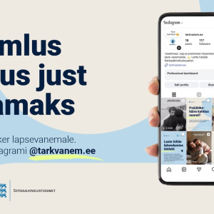 Väärt nõu usaldusväärsest allikast, kõigile lapsevanematele oma taskust @tarkvanem


Vanemlusega ei anta kaasa juhendit, aga meil on sulle praktiline tugi igaks päevaks.
Laste tülid, jonnihood või teismelise maailmavalu – vahel on raske leida neid õigeid sõnu. 💬

𝐓𝐚𝐫𝐤𝐯𝐚𝐧𝐞𝐦.𝐞𝐞 𝐈𝐧𝐬𝐭𝐚𝐠𝐫𝐚𝐦 𝐨𝐧 𝐬𝐢𝐧𝐮 𝐭𝐚𝐬𝐤𝐮𝐟𝐨𝐫𝐦𝐚𝐚𝐝𝐢𝐬 𝐧𝐨̃𝐮𝐚𝐧𝐝𝐥𝐚, 𝐤𝐮𝐢𝐝𝐚𝐬:
🤝 lahendada konflikte rahumeelselt
🧠 toetada lapse vaimset tervist
💛 hoida iseenda tass täis

𝐎𝐥𝐞 𝐬𝐚𝐦𝐦 𝐞𝐞𝐬𝐩𝐨𝐨𝐥 𝐣𝐚 𝐥𝐢𝐢𝐭𝐮 𝐦𝐞𝐢𝐞 𝐭𝐨𝐞𝐭𝐚𝐯𝐚 𝐤𝐨𝐠𝐮𝐤𝐨𝐧𝐧𝐚𝐠𝐚 𝐈𝐧𝐬𝐭𝐚𝐠𝐫𝐚𝐦𝐢𝐬 @𝐭𝐚𝐫𝐤𝐯𝐚𝐧𝐞𝐦.𝐞𝐞 📲